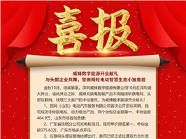 威蜂數(shù)字能源開(kāi)業(yè)獻(xiàn)禮 | 與頭部企業(yè)共舞，誓做兩輪電動(dòng)智慧生態(tài)小獨(dú)角獸！